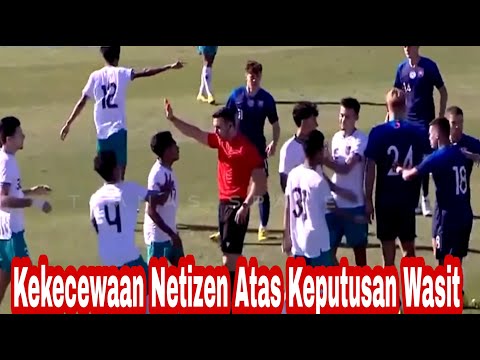 Sorotan Netizen Atas Keputusan Wasit ||| Timnas Indonesia U-20 vs Timnas Slovakia U-20