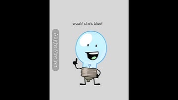 blue lightbulb??? #lightbulb #inanimateinsanity