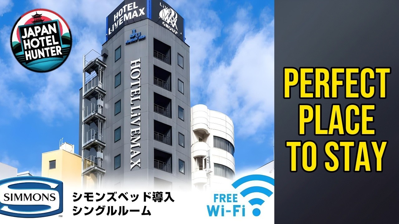 Hotel Livemax Asakusabashi-Ekimae - Perfect Place to Stay | Tokyo, Japan🌟