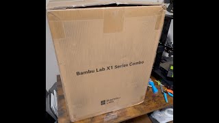 Bambu Lab X1 Carbon Combo Unboxing and Review