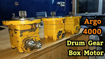 Drum Gear Box Motor | Ajax Fiori | Argo 4000 | Used One | Concrete Mixer