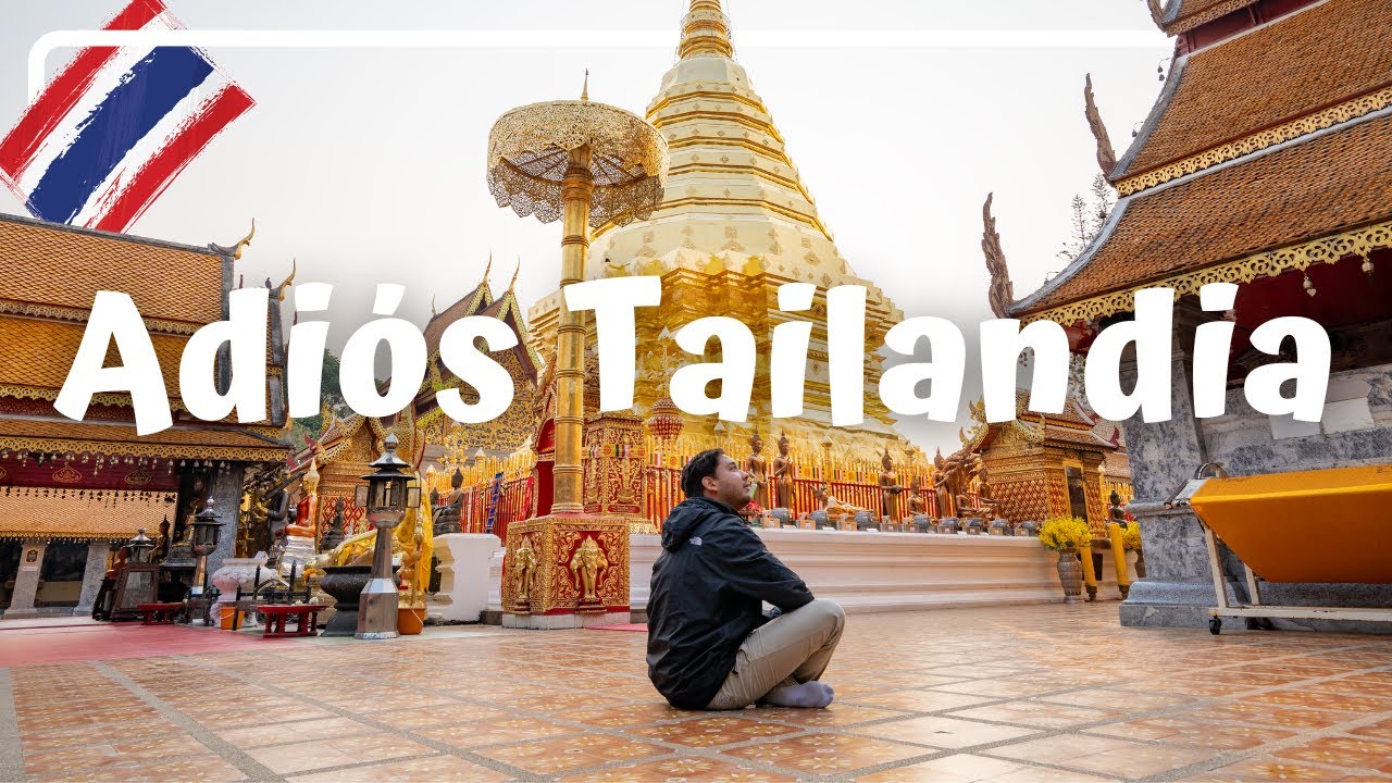 EL LUGAR MÁS SAGRADO de Chiang Mai, ADIÓS TAILANDIA - Tailandia #28 Luisito viajero