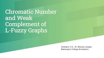Chromatic Number and Weak Complement of L-Fuzzy Graphs