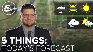 5 Things to know about today's weather | May 14, 2024 by 5NEWS 164 views 11 hours ago 6 minutes, 8 seconds