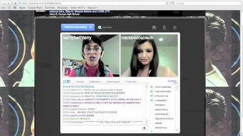 KATHY BETH TERRY & REBECCA BLACK TINYCHAT