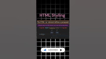 HTML Styling | Web Tech | #shorts #viralshorts #coding