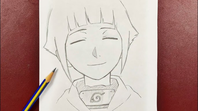 Arte em desenhar br - Desenho da Hinata Hyuga do anime naruto  #desenhorealista #desenhar #desenho #naruto #hinata #anime #narutoshippuden  #sumepb