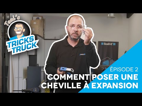 Comment poser des chevilles à expansion jusqu'au M8 ?