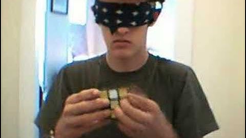 First Blindsolve video