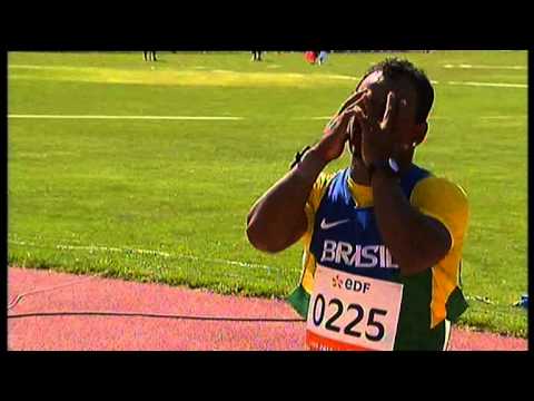 Athletics - Jonathan Santos - men's shot put F41 final - 2013 IPC
Athletics World C...