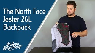 north face jester backpack litres