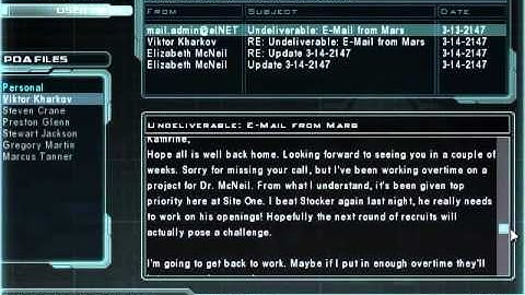 Doom 3 RoE - Viktor Kharkov PDA