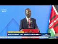 MoU Signing and Press Conference, State House, Dar es Salaam