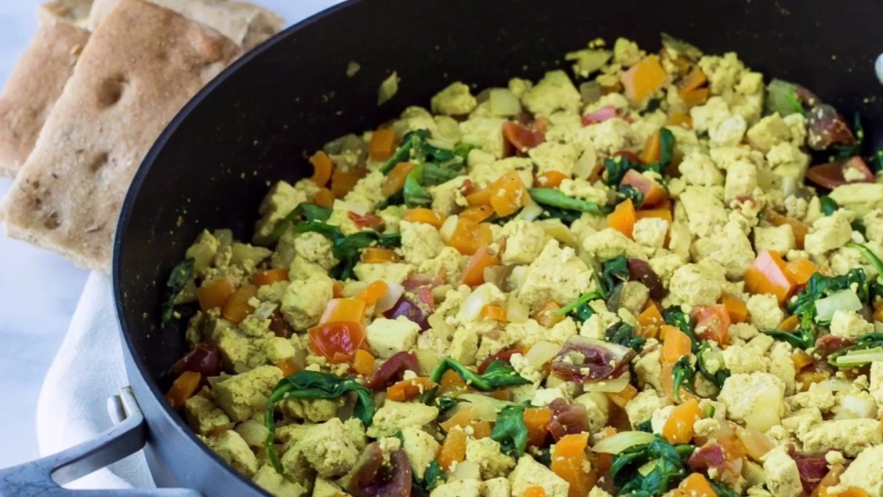 Silken Tofu Scramble YouTube
