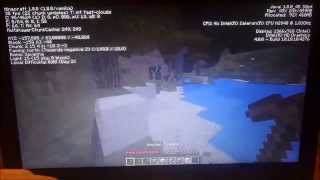 Minecraft on Acer Aspire E11 (N2940, Intel HD, 4GB DDR3)