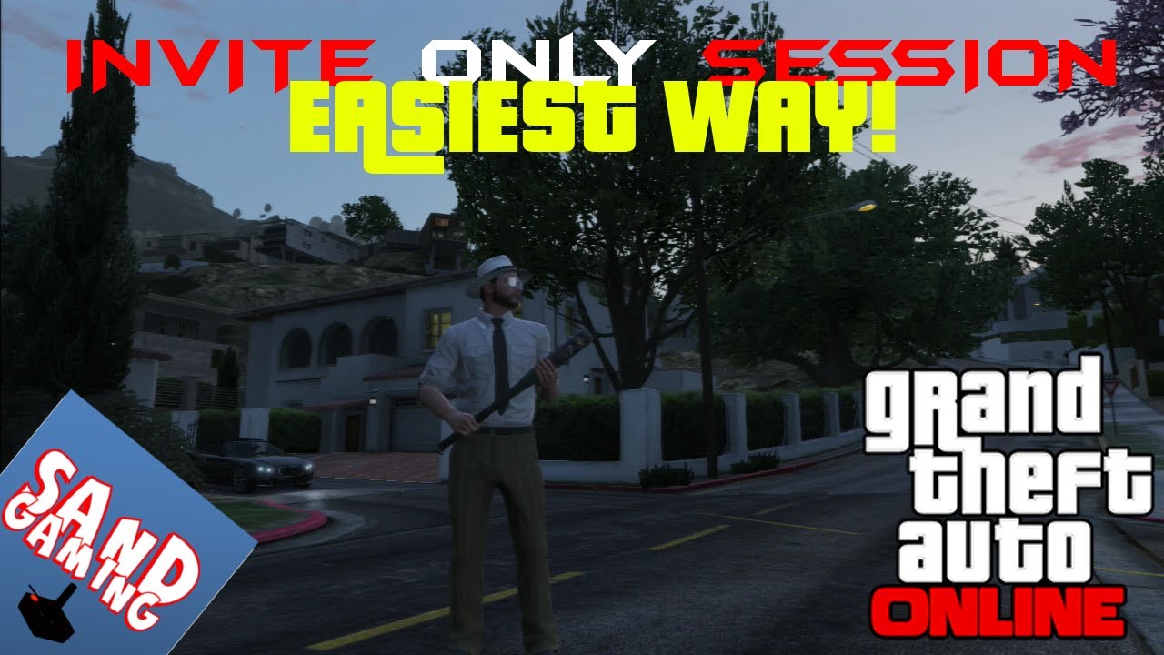 GTA Online Invite Only Session from Online Tutorial! YouTube