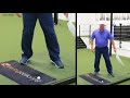 Better Footwork For Better Ball Striking: Downswing