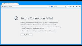 secure connection failed on firefox error fixed in windows 11