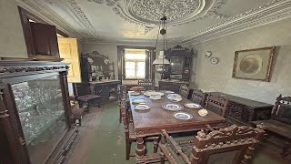 OLD ABANDONED MANSION with EVERYTHING LEFT BEHIND A RICH BUSINESS FAMILY LIVED IN IT