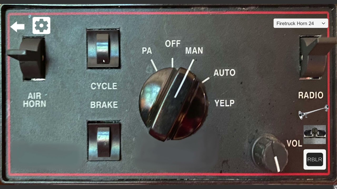 Testing out EmergeNYC Sirens App EQ2B Siren with Grover Horns