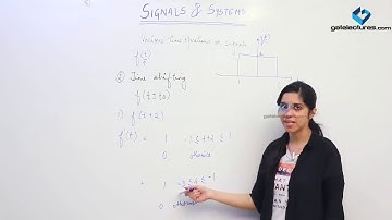 Signals and Systems 03 Time Operations on Continuous Time Signals