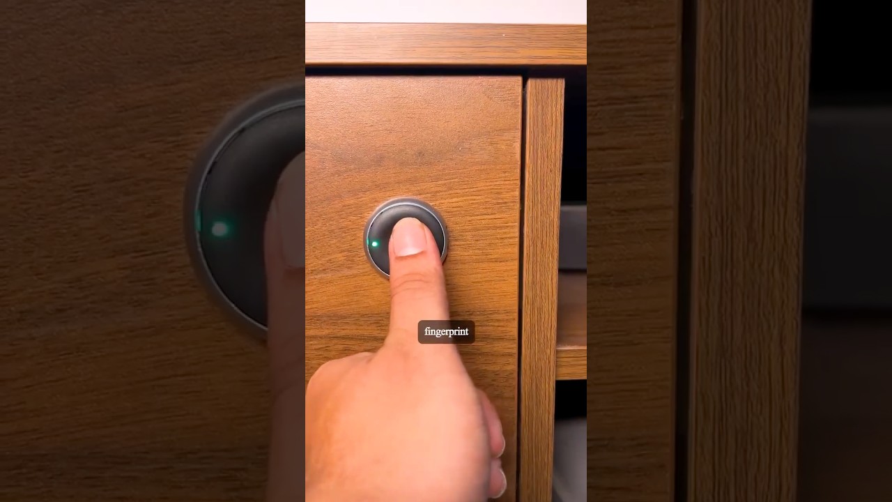 NUO Smart Lock DOT – Ultimate Keyless Solution for Cabinets & Drawers!