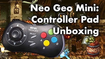 Neo Geo Mini Controller Pad Unboxing