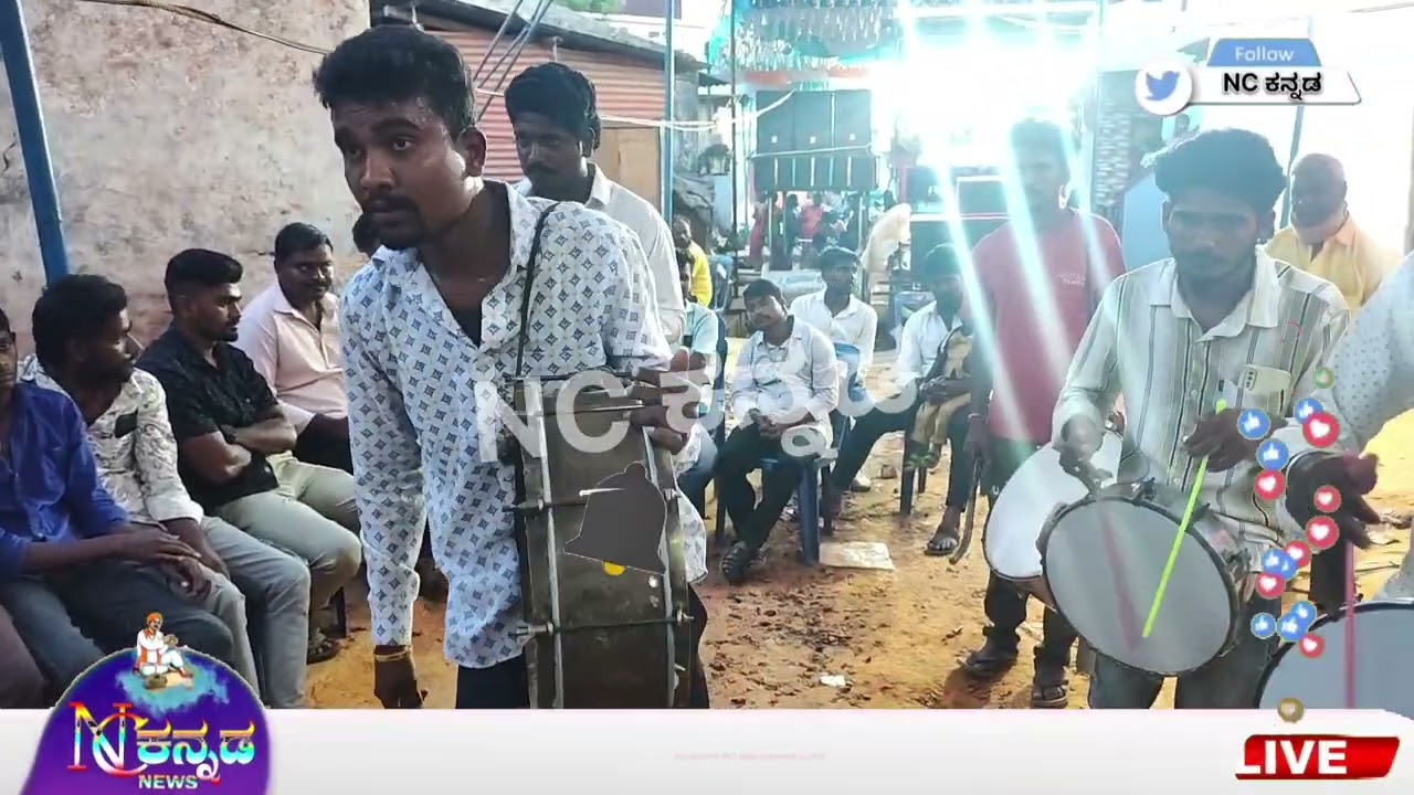 ಯರಗಟ್ಟಿ ಭಜಂತ್ರಿ ಸಮಾಜದ ಜಾತ್ರಾ ಮಹೋತ್ಸವದಲ್ಲಿ ಶಾರದಾ ಮ್ಯೂಸಿಕಲ್ ಬ್ಯಾಂಡ್ ಕಂಪನಿ ಹೊನಗ ❤️❤️