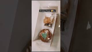 Christmas hamper box #cookies #returngiftitems #disney