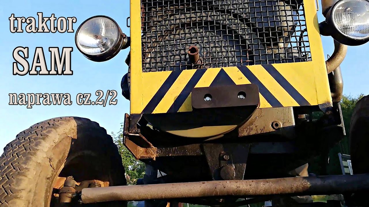 Traktor samoróbka, regulacja zaworów, jazda testowa # cz.2/2