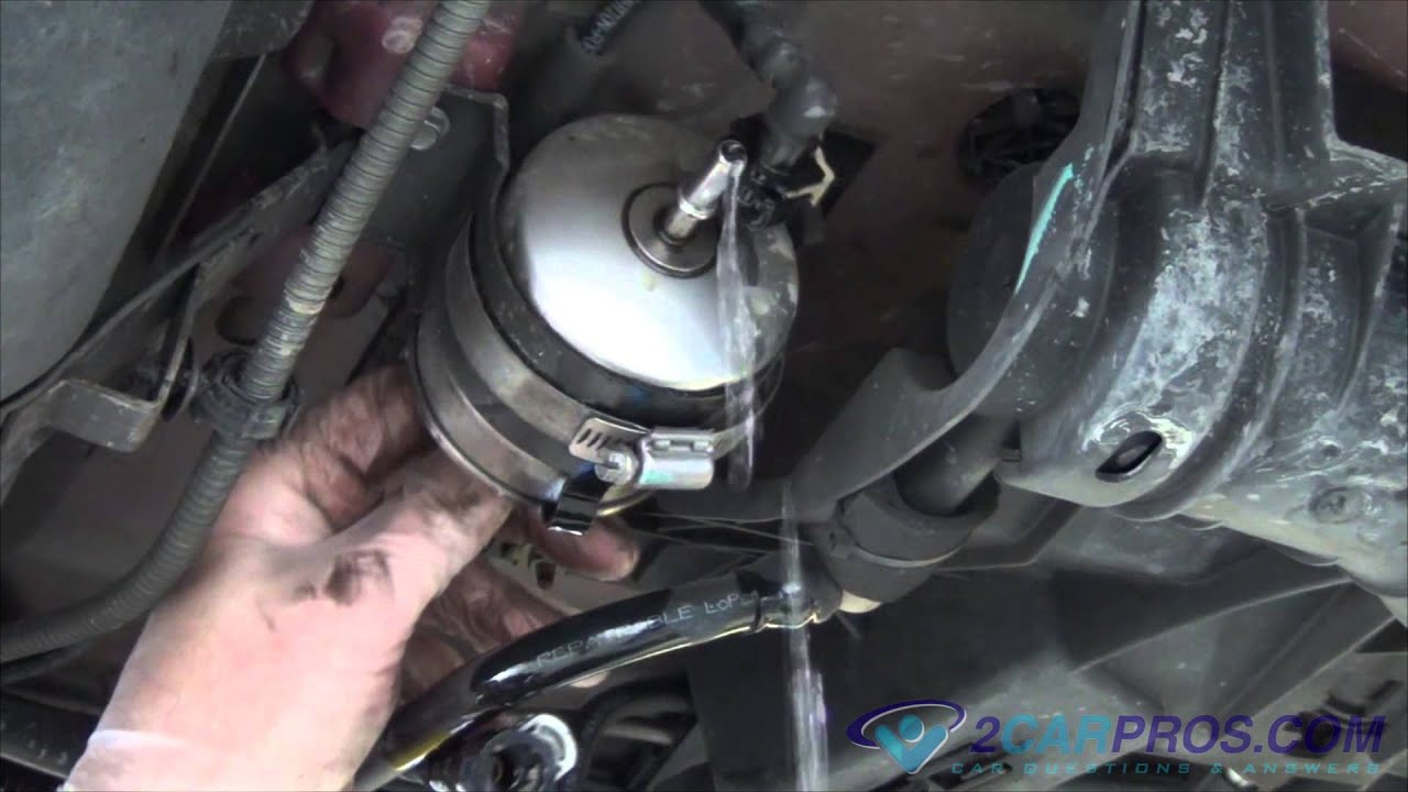 2009 Ford Fusion Fuel Filter Location