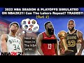 Giannis&#39;s Decision... Harden Traded! The Next 10 Years In The NBA Simulation On NBA2K21 - PART 2!