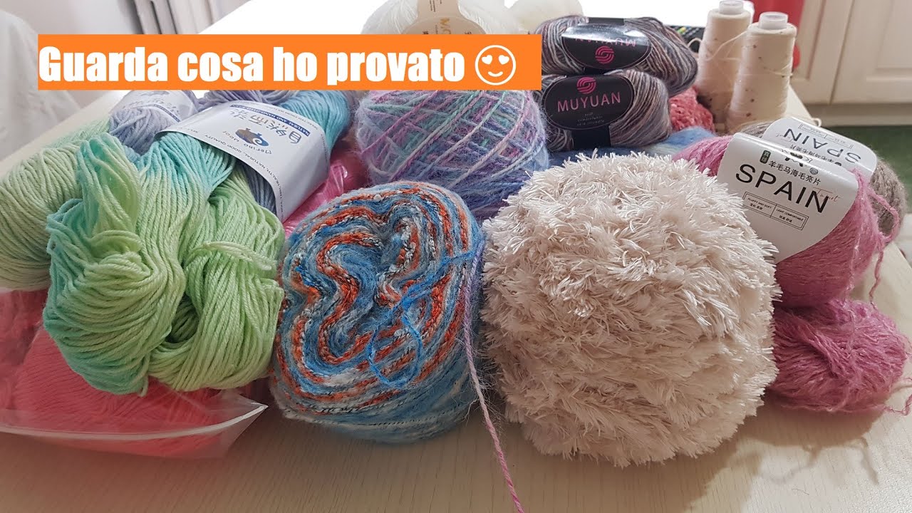 Vale la pena???  filati TEMU, scoprili insieme a me 😉 PARTE 1