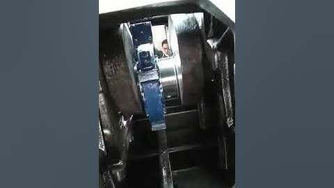 Repair of Crankshaft of Gas Engine Deutz MWM TBG632V16 in Iran