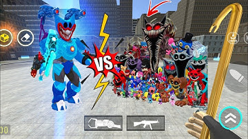 Nextbots in playground huggy wuggy playtime mecha titans zoonomaly scientist 😱 chasing nextbots 🔥