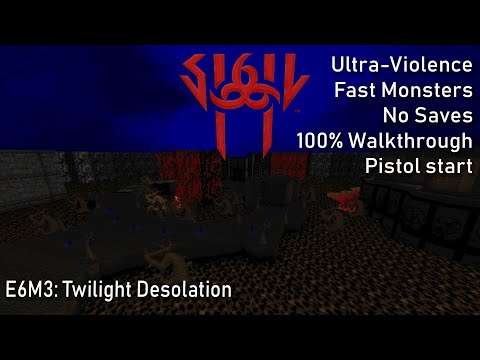 Видео: РАЗДОЛЬЕ ДЛЯ КИБЕРДЕМОНА [] Doom: SIGIL 2 E6M3 100% UV with Fast monsters