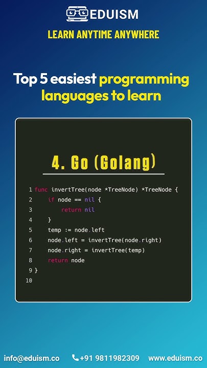 Top 5 easiest programming languages to learn! #ai #ml #webdev #css # ...