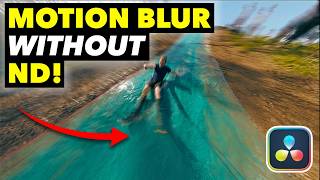 Motion Blur Without ND Filters | DaVinci Resolve (Free &amp; Studio) + Totally Free Option
