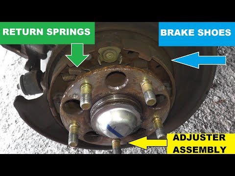 Parking Brake Shoe Replacement with Basic Hand Tools | Detailed Step-by-Step Guide