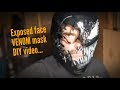 Exposed face Venom mask DIY build