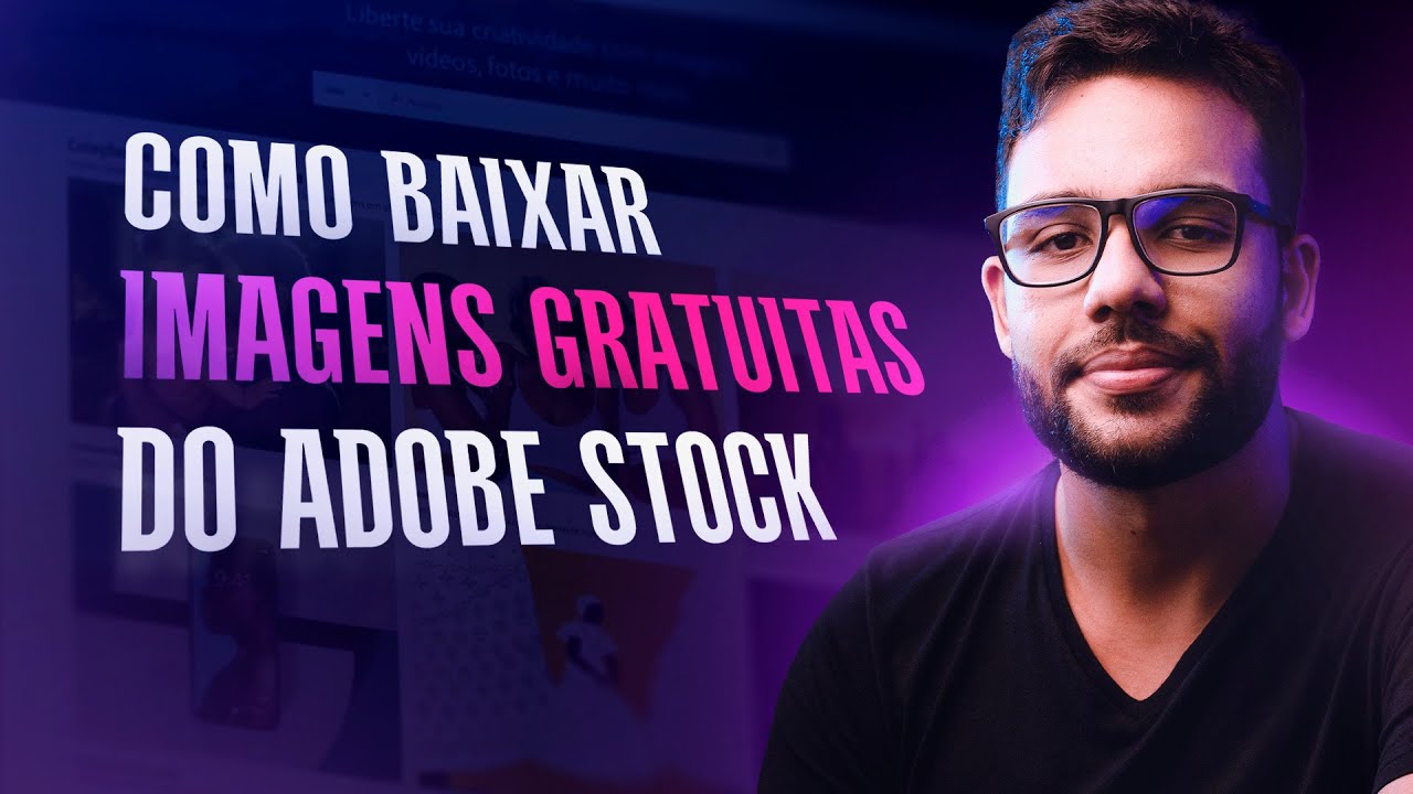 Como baixar imagens gratuitas no Adobe Stock? 