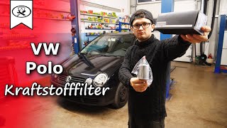 VW Polo 9N Kraftstofffilter wechseln | VW Polo 9N changing the fuel filter | VitjaWolf | Tutorial