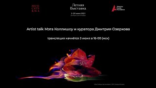 Artist talk Мэта Коллишоу и куратора Дмитрия Озеркова