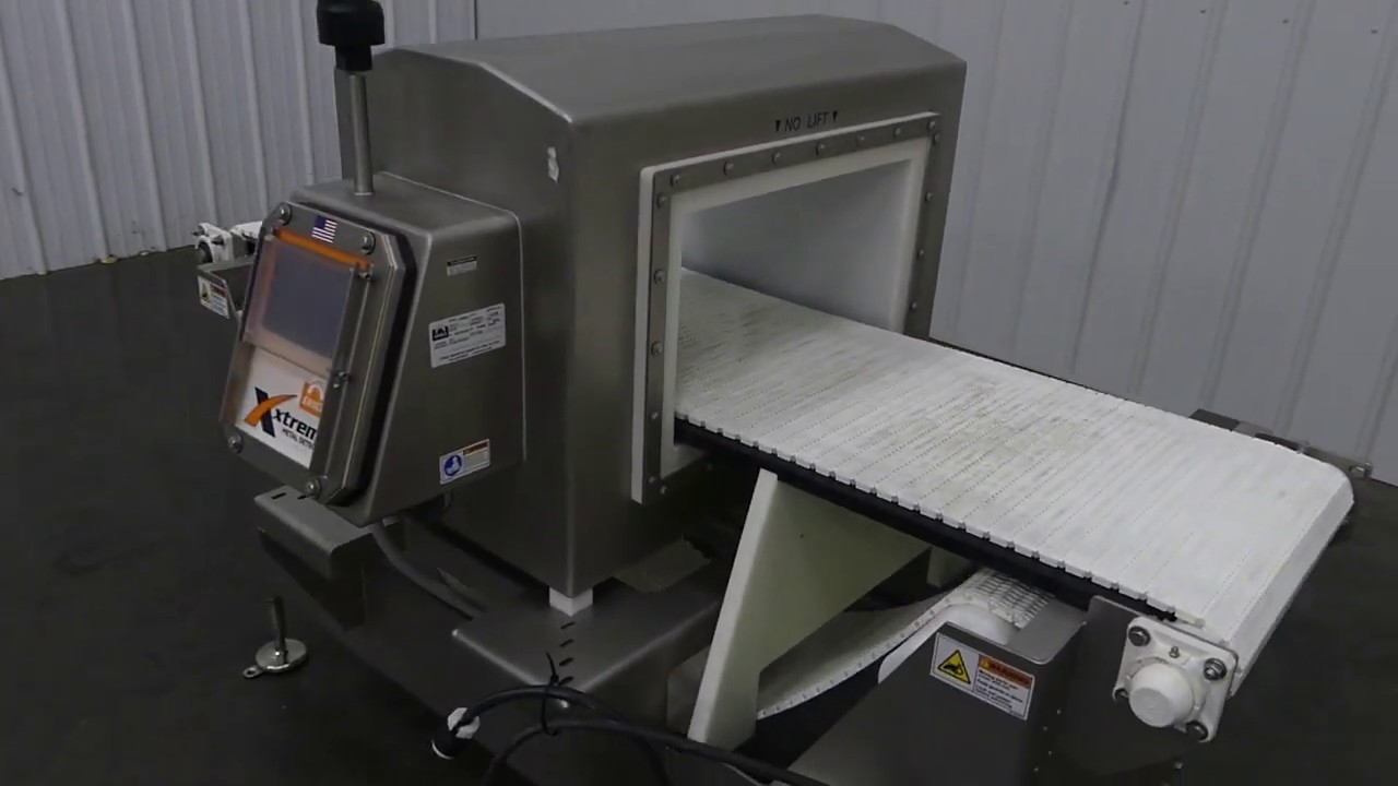 Eriez XTREME Metal Detector 20" Wide x 12" Tall YouTube