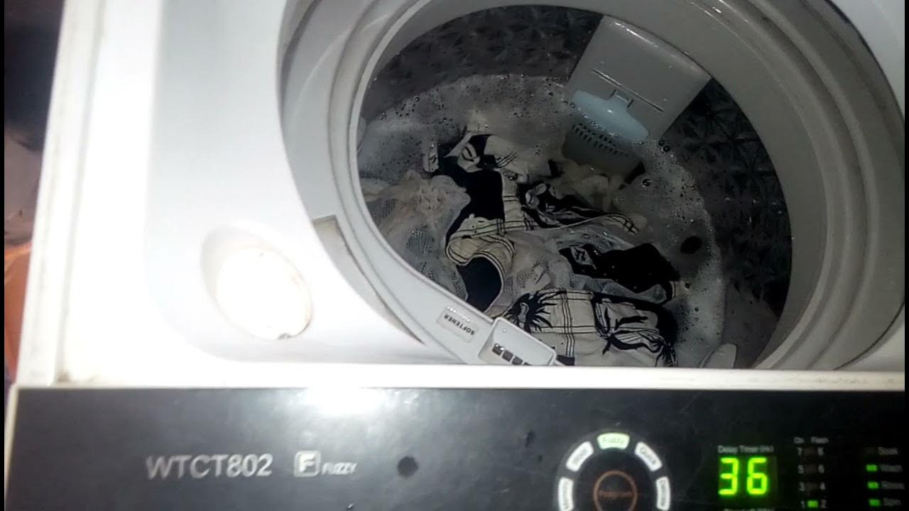 How To Use Hisense Washing Machine (updated video )3 YouTube