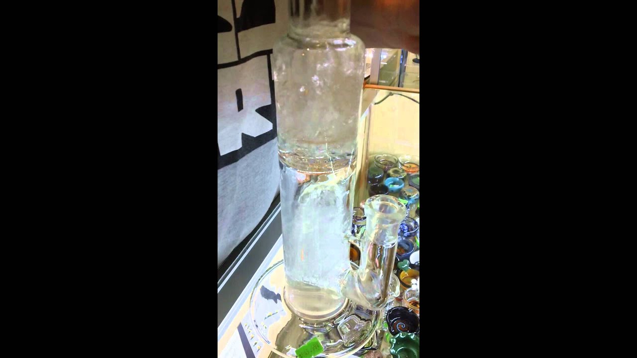 2012 BC Griddline x Gridded Showerhead 18" Stemless Tube with Bubble Logo 18mm