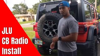 Jeep Wrangler JLU CB Radio Install by Active Misfit 18,601 views 5 years ago 13 minutes, 44 seconds