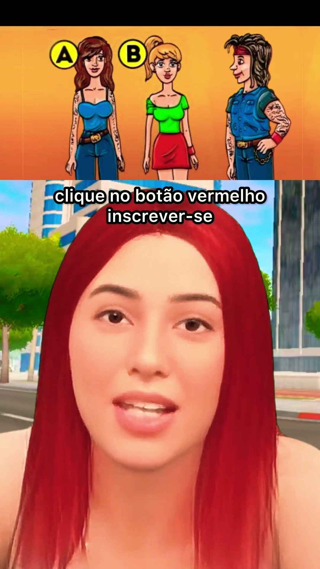 Quem é a verdadeira esposa? ? jg: flex city #shorts #shortsgaming #flexcity #flexcityaovivo