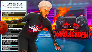 NBA 2K22 GUARD ACADEMY! BEST HANDCAM ADVANCE DRIBBLE TUTORIAL + FASTEST DRIBBLE MOVES in 2K22!