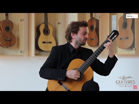 Marcin Dylla plays Capricho Arabe by Francisco Tárrega on six different guitars